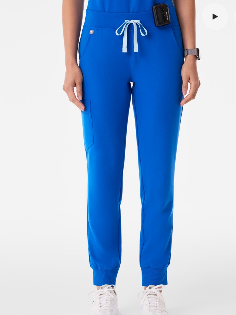 Figs Women's Zamora Jogger Scrub Pant - Royal Blue - MP